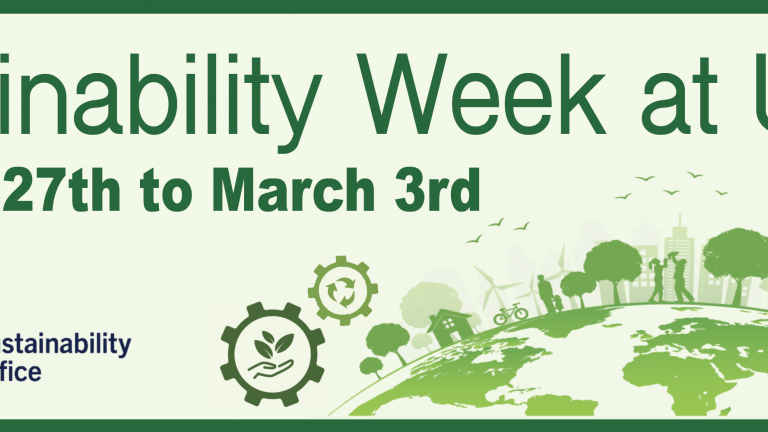Sustainability week banner
