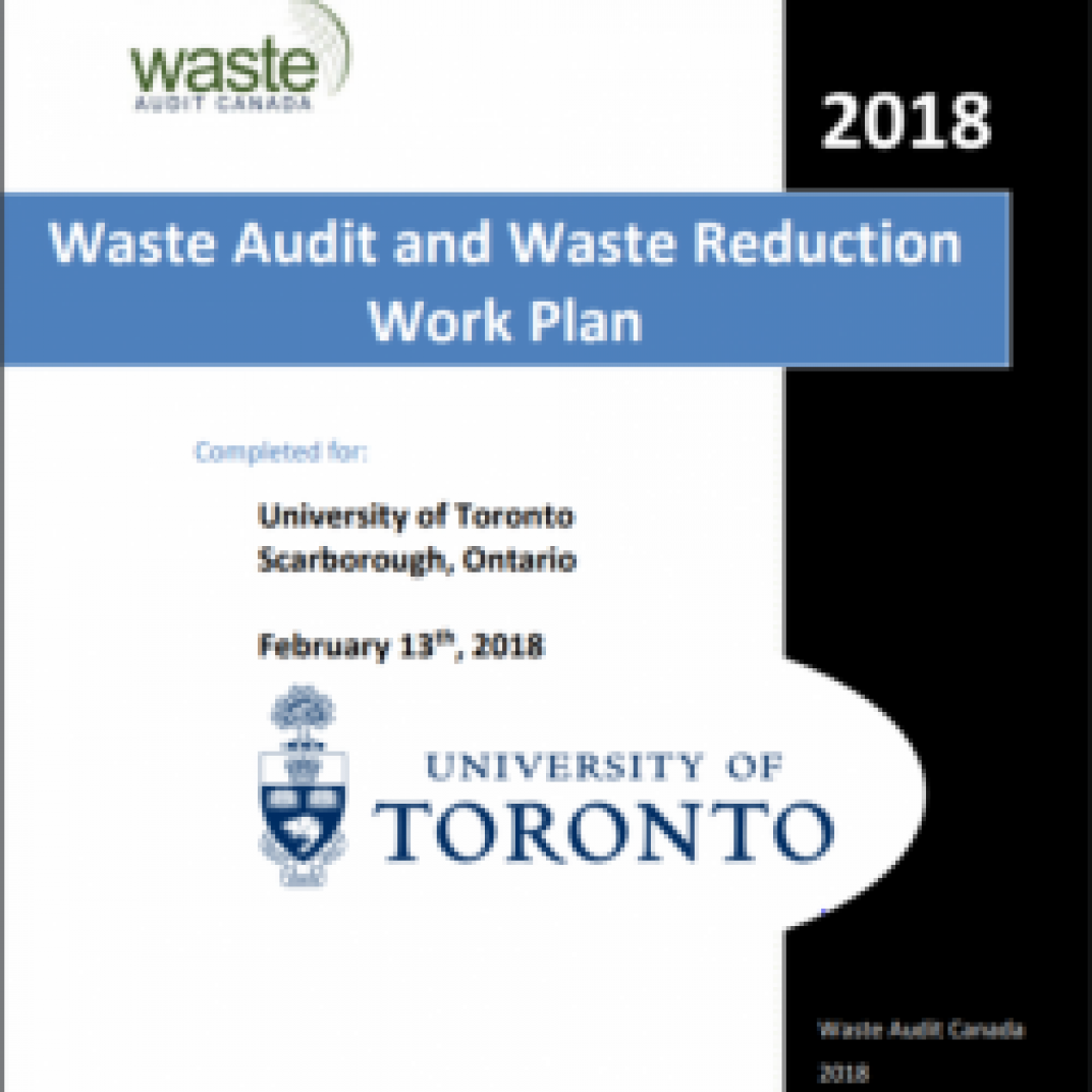 waste reduction work plan post