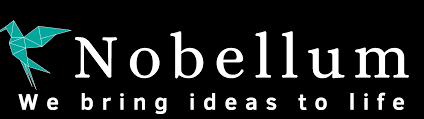 Nobellum Logo on black background