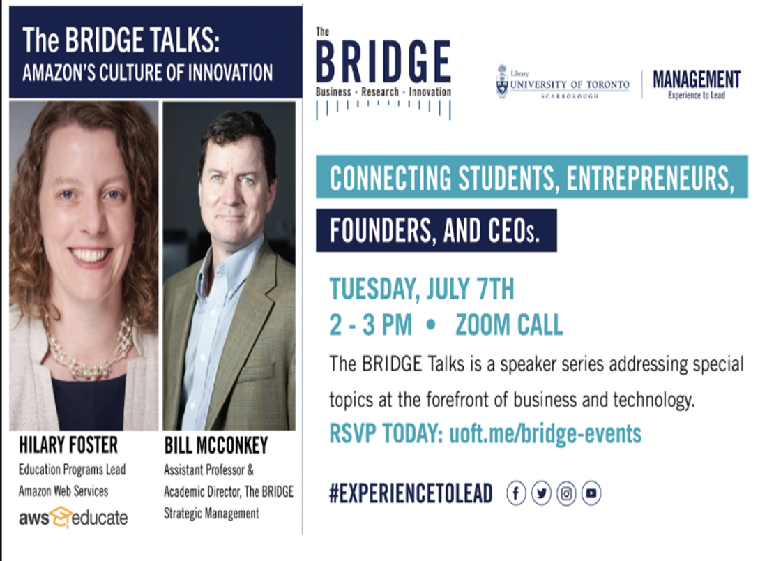 The BRIDGE Talks Innovation: Hilary Foster, Amazon Educate