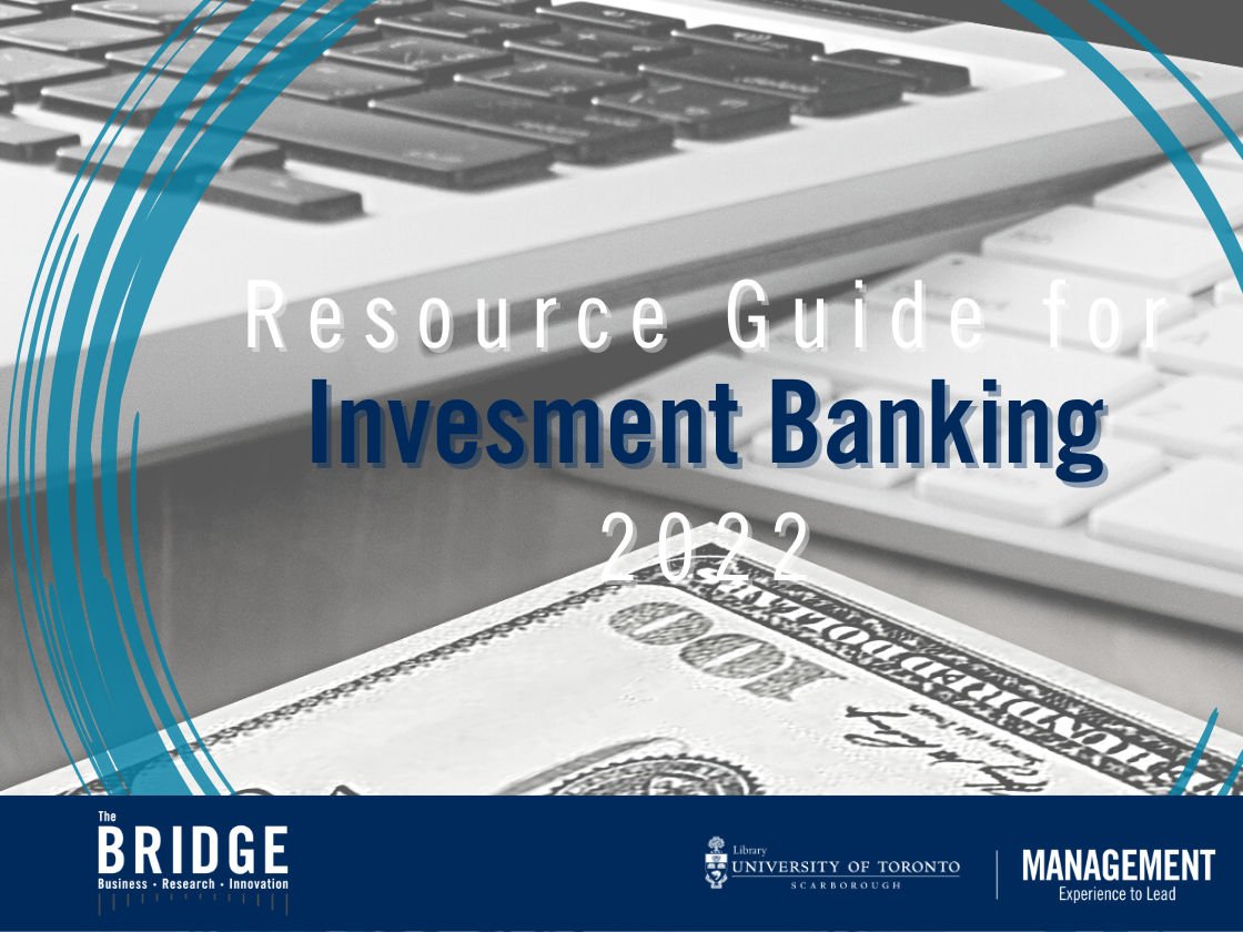 Investment Banking Resource Guide 2022