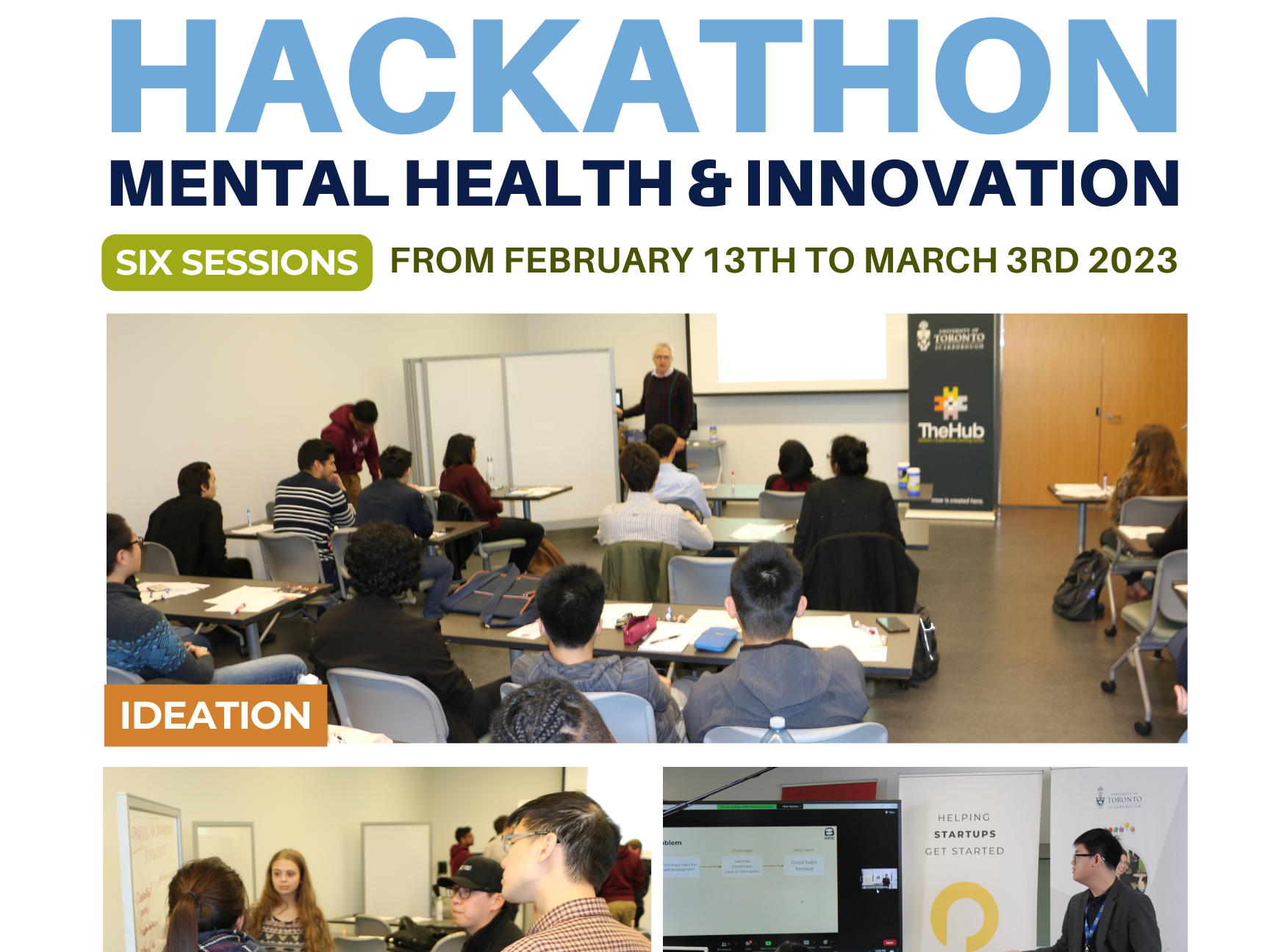 Ontario Shores x The Hub Hackathon for Mental Health & Innovation
