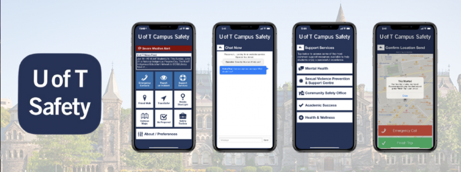 Short-term support and assistance to members of the University of Toronto community who have experienced personal safety concerns