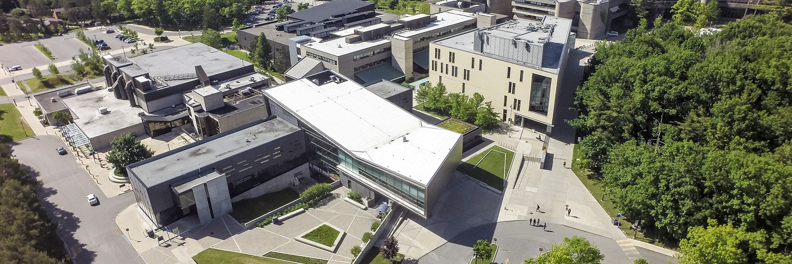 Aerial view of UTSC campus