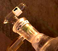 valve on rotary evaporator